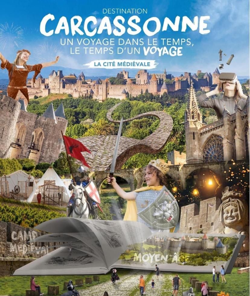La Maison Du Roi Arthur Каркасон Екстериор снимка